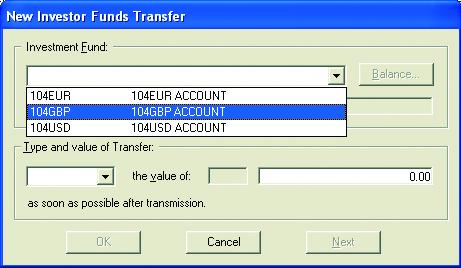 The transfer will always be sent for processing on the day that it s created, so future date transfers cannot be specified.