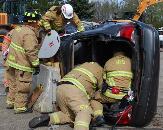 Vehicle extrication and learning symposiums serve as a catalyst for sharing, learning and exchanging knowledge among participants; thus providing motivation and a wealth of information to further the