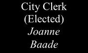City Organizational Chart Citizens of San Clemente City Clerk (Elected) Joanne Baade City
