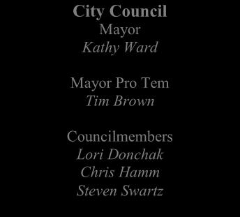 Steven Swartz City Treasurer (Elected) Mark Taylor City Attorney Scott Smith Boards &
