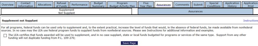 Five-Year Plan Tab The Five-Year Extension Request Letter (required) and Five-Year Plan Updates (if applicable) should be uploaded on this page.