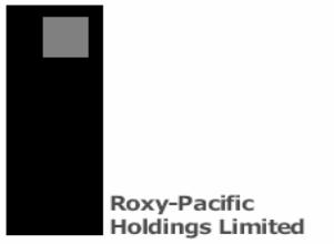 ROXY-PACIFIC HOLDINGS LIMITED (Registration Number: 196700135Z) UNAUDITED FIRST QUARTER