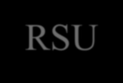 RSU o A restricted stock unit is a form of company stock o The executive receives it according to a vesting plan and distribution schedule after achieving certain criteria (performance or service
