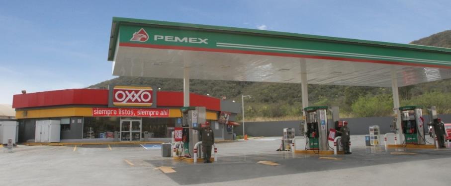 New Formats: Gas Stations (OXXO Gas) OXXO GAS stations now allow FEMSA to participate in the Energy Sector New