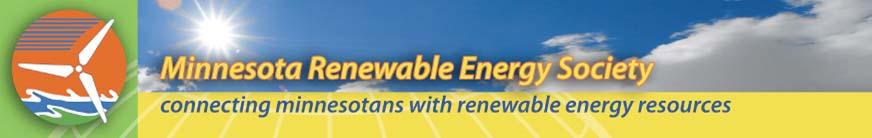 Contact Us At: Minnesota Renewable Energy Society 2928 5th Avenue South Minneapolis, MN 55408