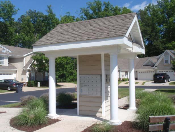 Miller - Dodson Associates, Inc. Condition Assessment - Page D6 Mailbox Shelter and Mailboxes.