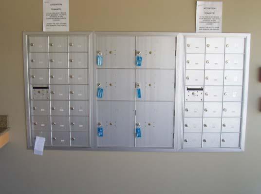 Comp #: 803 Mailboxes - Replace Mailbox area (6) Clusters Quantity breakdown: Life Expectancy: 18 Remaining Life: 16