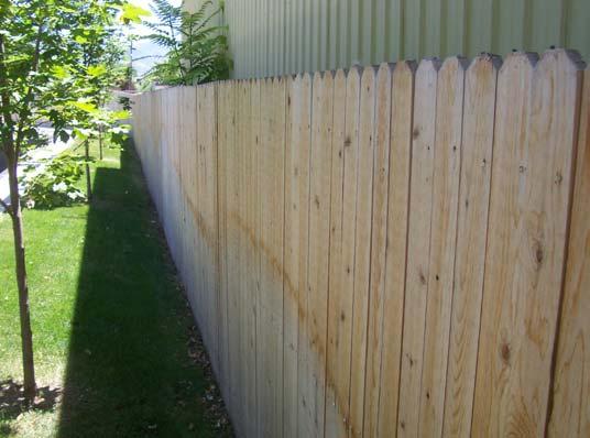 Comp #: 1001 Wood Fencing - Replace Perimeter fence Approx 425 Linear ft.