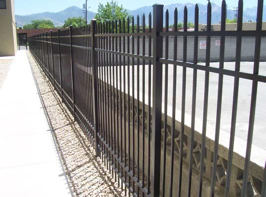 Comp #: 1002 Wrought Iron Fencing - Replace Perimeter fence Approx 510 Linear ft.