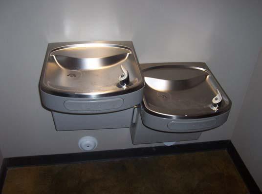 Comp #: 1304 Drinking Fountains - Replace Lobby (2) Fountains Life Expectancy: 7 Remaining Life: 5 Best Cost: $1,400 $700/Fountain; Estimate to replace drinking fountain Worst Cost: $1,800