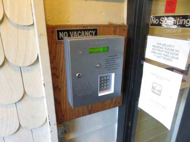 3.12 MISCELLANEOUS MECHANICAL Secured Access System The intercom/entry system at this property is antiquated and it would benefit the Association to upgrade this system within the near future.