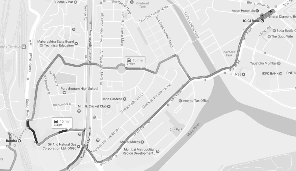 22 ROUTE MAP TO THE VENUE OF THE ANNUAL GENERAL MEETING ON MONDAY, JULY 10, 2017 AT 3.