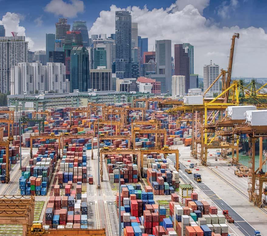 5 Unsurprisingly given the focus of the Singaporean government on boosting regional trade links, firms view ASEAN policies and agreements as having the largest impact on trade prospects going forward.