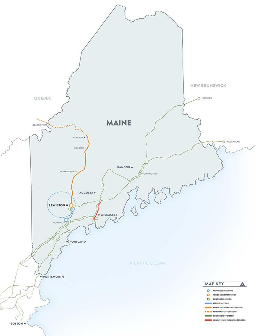 Building the Grid of the Future - Networks Transmission Solutions - NECEC Overview: 1,200 MW Transmission project delivering Canadian hydropower $950M investment at CMP (T), excluding AFUDC; Not in