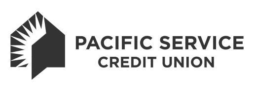ADDENDUM TO ACCOUNT AGREEMENT AND TRUTH-IN-SAVINGS DISCLOSURE In this Addendum to Pacific Service Credit Union s Account Agreement and Truth-In-Savings Disclosure ( Agreement ), the words I, me,