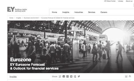 EY Forecasts in focus: macroeconomic data and analysis at your fingertips App