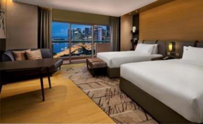 of rooms at Swissotel and Fairmont;
