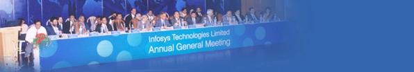 Infosys Technologies Limited 22 nd Annual General Meeting June 14, 2003 Rama Bijapurkar: Srinath Batni: Sridar Iyengar: Well, dear shareholders, welcome to this 22nd Annual General Meeting of the
