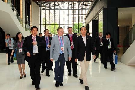 Heilongjiang Governor LI Zhan Shu, Premier Stelmach and Mr.