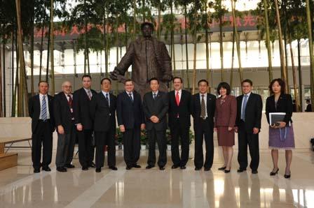 Group picture with China National Petroleum Corporation (CNPC) Vice
