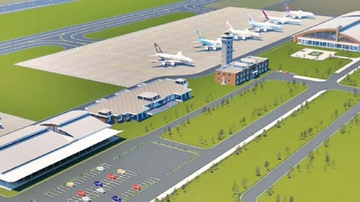 Airports Gautam Buddha International Airport (Under Construction, estimated completion time by 2020) Developed by government, exploring possibility