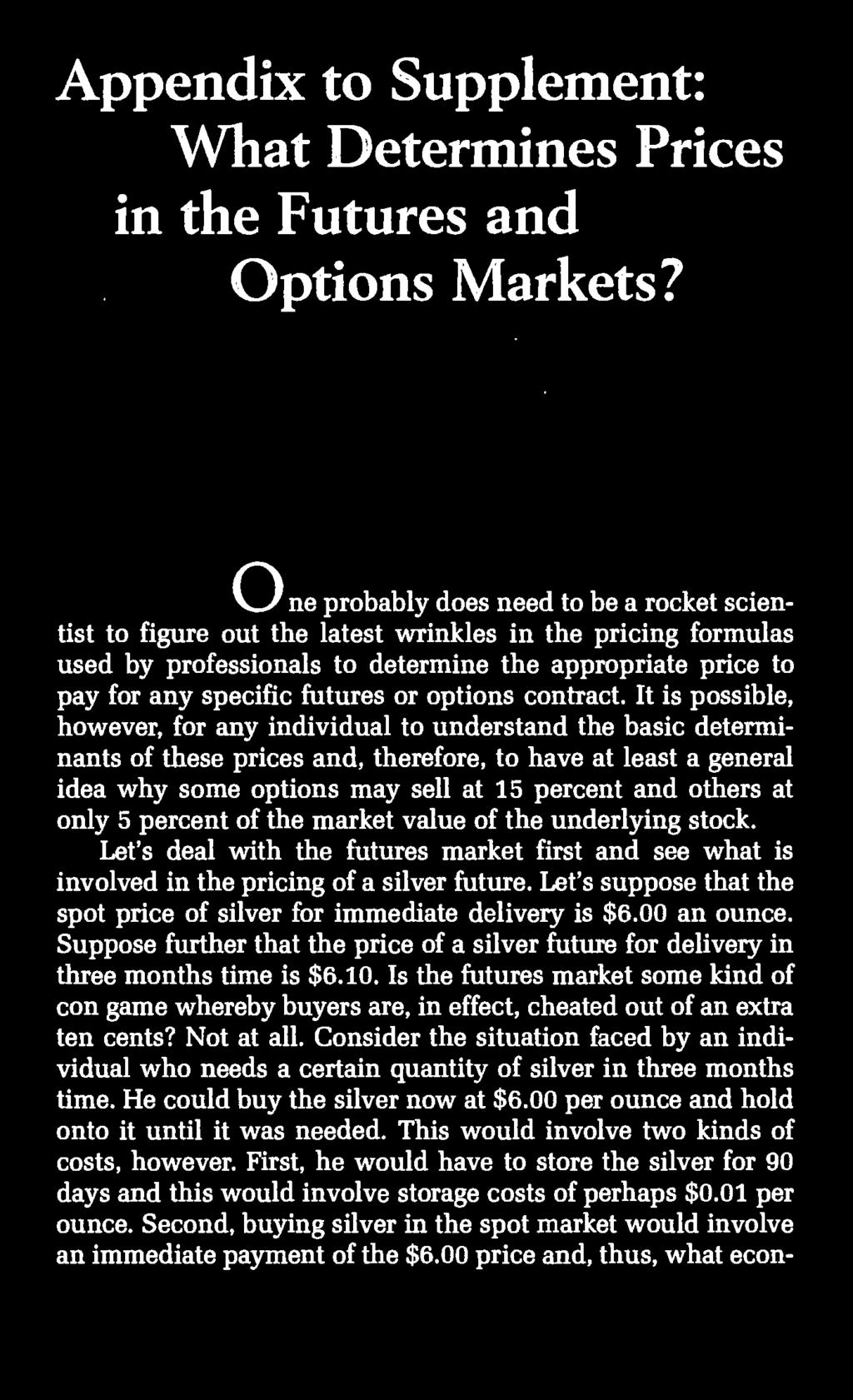 options contract.