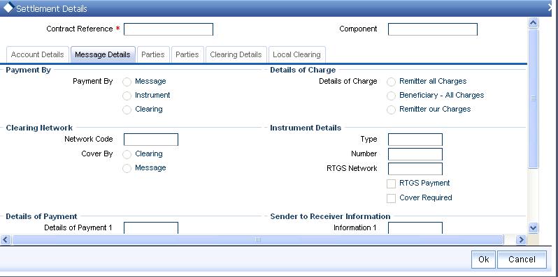 Netting Check this box to indicate that you would like to enable the Netting option for the various components (Amount Tags) involved in the transaction.