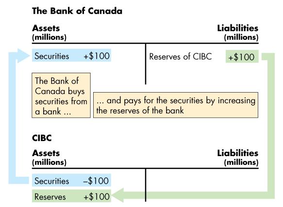 The Bank of Canada An Open Market Purchase Figure 24.