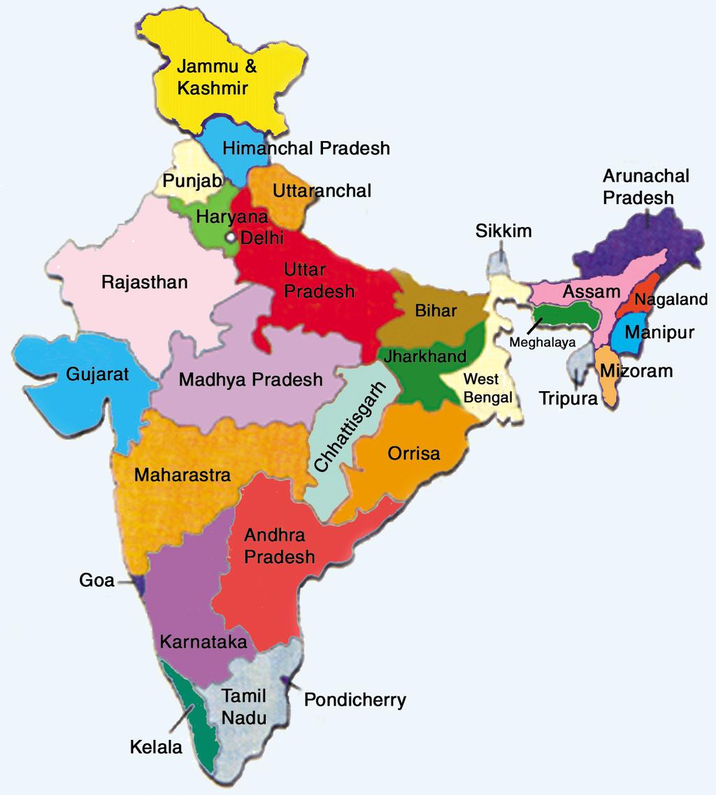 State / Union Territory Andaman & Nicobar(U.T.) 10 Andhra Pradesh 425 Arunachal Pradesh 1 Assam 19 Bihar 45 Chandigarh(U.