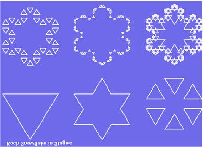 Divide each side into three equal parts and build another triangle on the outside of the middle one third of each side. The result is the Star of David.