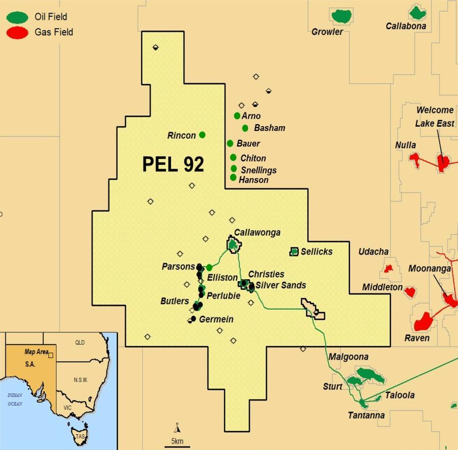 Cooper Basin Oil Production (PEL 92 & 93) 12 fields 1,700+ bopd (1) COE share FY11: 406,710 barrels COE share FY12: target 500,000+ barrels COE share Development (PEL 92) 7 wells to be