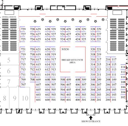 Residential Exhibit Hall Floor Plan 2019 Regional Conference of MBAs April 9