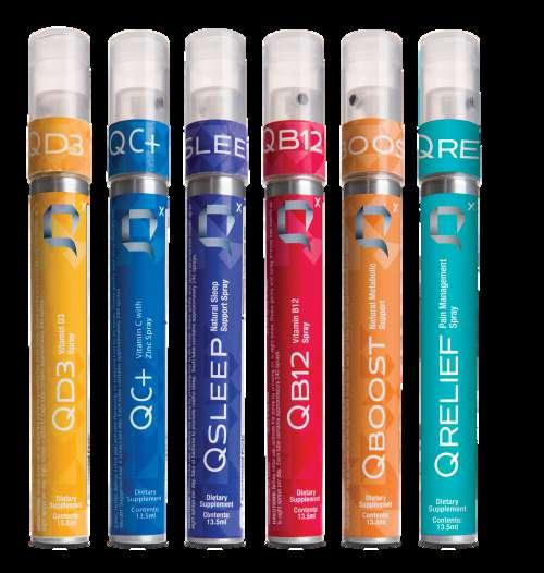 Q Sprays QD3: Essential to almost all body functions.