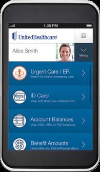 Easily manage your FSA with the UnitedHealthcare Health4Me TM mobile app Download Health4Me to your smartphone or tablet and see how easy it is to view your FSA balance, find cost estimates and even