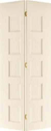 NEW Moulded doors, 1 3/8" We now Stock the Conmore A Smooth 5 Panel Primed Molded Interior Door Slab and Bifold DESCRIPTION LIST B8491 2/00 x 6/08 x 1-3/8 HC Conmore M50J1B $ 60.