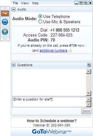 3 Managing Your Screen Asking a Question Minimizing and Maximizing Your Screen To ask a question, type it into the question panel Click