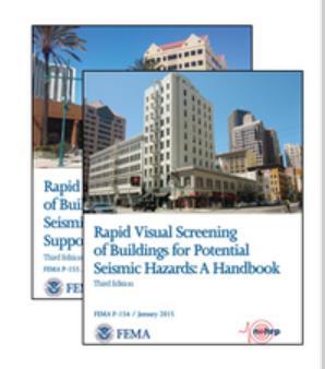 Rapid Visual Screening (RVS) Tool to Identify, Inventory, and Screen for potential seismic vulnerability Developed for FEMA under the National Earthquake Hazards Reduction Program (NEHRP) The Rapid