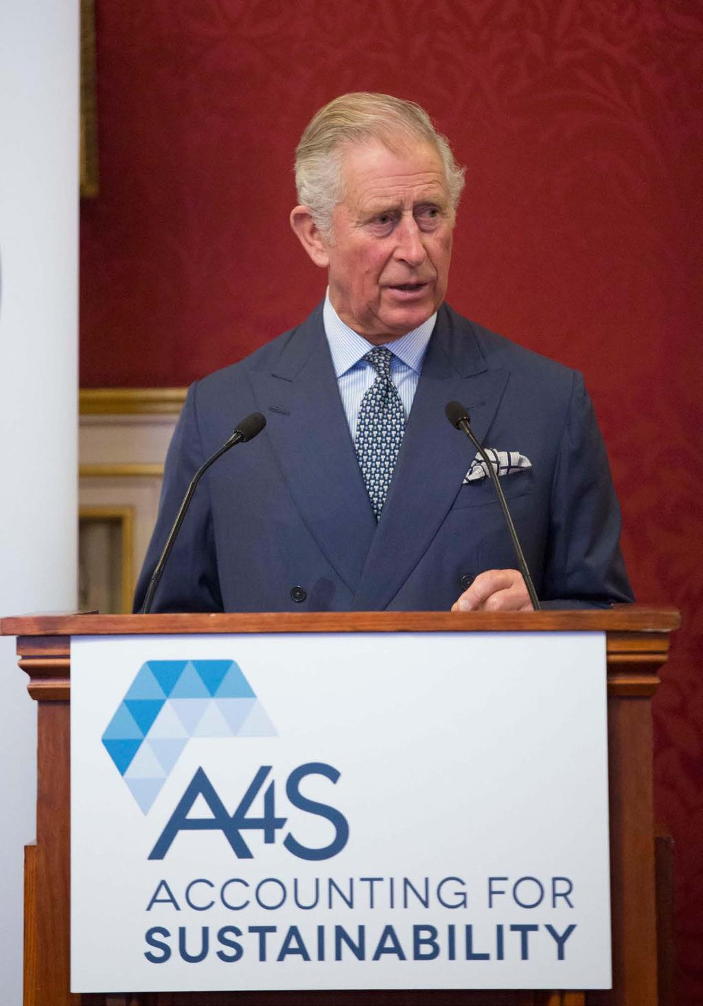 FORUM KEYNOTE SPEECH HRH THE PRINCE OF WALES HRH The Prince of Wales delivered a speech to an audience of world leaders from the finance and accounting community during the Summit s Forum session.