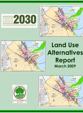 Land Use Alternatives Report The Land Use Alternatives Report synthesizes an abundance of information produced during Phase 4, including maps and development assumptions for each of the three