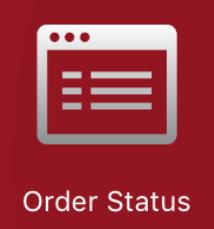 Order Status: Can view the following