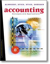 Albrecht, Stice, Stice, and Skousen. Financial Accounting 8 th Edition. South-Western, 2002. Recommended Text and Materials Williams, Haka, and Bettner, and Meigs. Financial Accounting 11 th Edition.