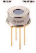 All types are equipped as standard with an internal thermistor as temperature reference for thermopile