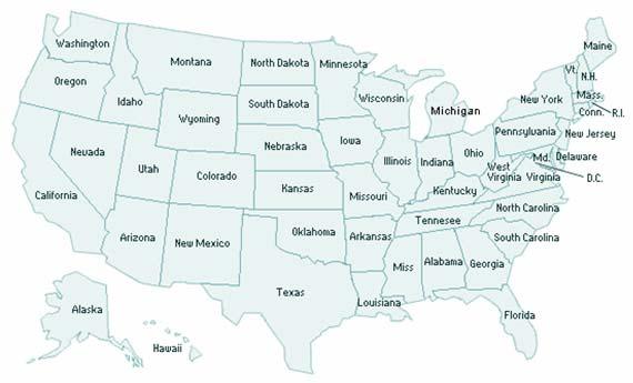 Comparative Statistics: USSSA and USA 24,241.9 Land Area (sq.