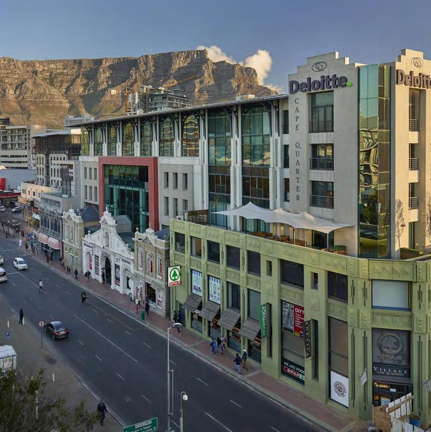 Top 10 Properties by Value Property Sector Value (R) Location Cape Quarter Square Mixed Use 770m Greenpoint, CPT* Sub-Dubrovnik Retail 381m Dubrovnik, Croatia** Sunclare Mixed Use 277m Claremont, CPT