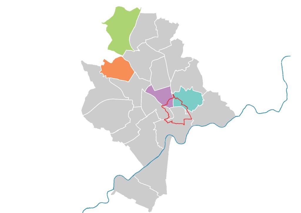 BULWELL ASPLEY ARBORETUM ST ANN S CITY CENTRE 6 WARD LOCATIONS The four Wards identified