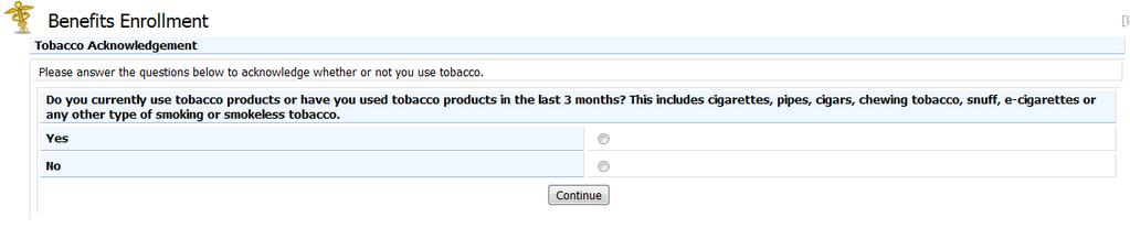 Tobacco Surcharge Please answer the question regarding