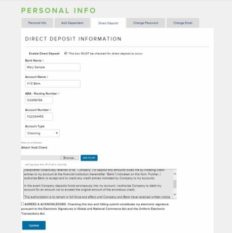 If you do not provide direct deposit information on the online RRA portal and do not submit a direct deposit form by mail, email or fax, you will receive a mailed