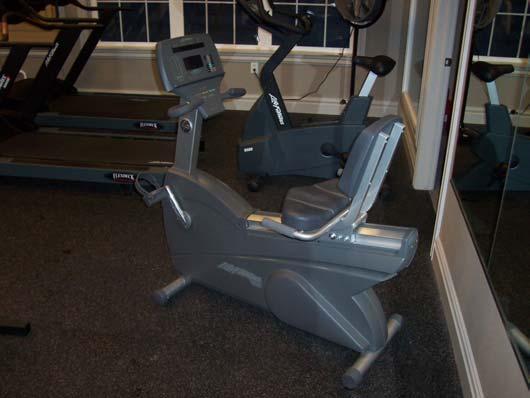 (1) Life Fitness 8500 - life Cycle (1) Life Fitness 90R - recline bike Worst Cost: $10,000 Higher estimate Due to heavy use expect