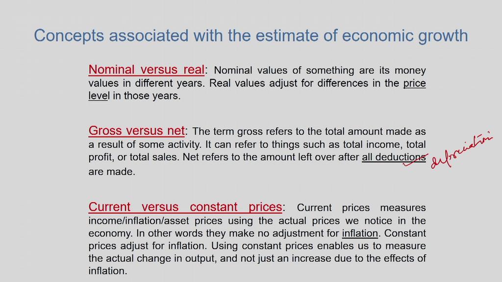 (Refer Slide Time: 03:43) Before I introduce you to some of the very basic definitional issues with respect to national income accounts, as they use in India and is generically used in various