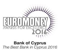 Bank of Cyprus Group Preliminary Group Financial Results for the nine months ended 30 September 2016 15 November 2016